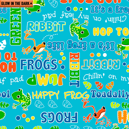 Toadally Cool -Say Ribbit Turquoise